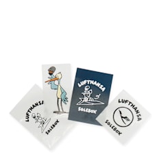 solebox x Lufthansa Stickerset Multicolor