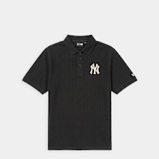 New Era Mlb Rib Reg Polo grau
