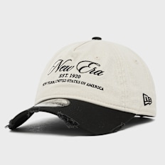 New Era Wash Distress 9Twenty® Af beige