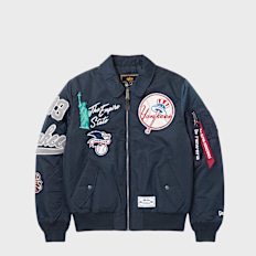 New Era x Alpha Industries MA1 Jacket Neyyan blue