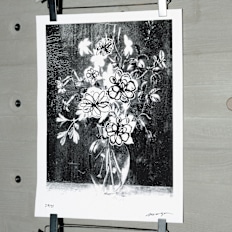 solebox x Mago Blooming Again Print (35,4cm x 50,8cm) wit