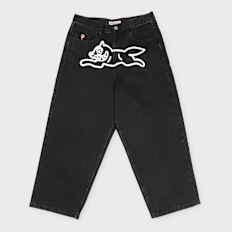ICECREAM Running Dog Triple Scoop Denim Pant black