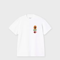 Carhartt WIP S/S Stacked Grapes T-Shirt Weiss