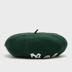 New Era MLB Cooperstown Pin New York Yankees Beret green