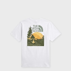 The North Face Pitch A Tent Relaxed Tee Weiss