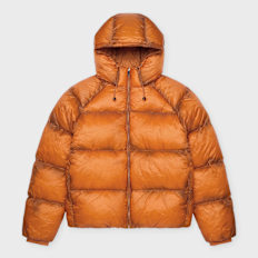 Daily Paper Raglan Sleeve Dias Puffer Jacket Orange