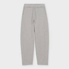 AMI PARIS Jogger Heritage Ami Paris Label gris cendre chine Undefined Color