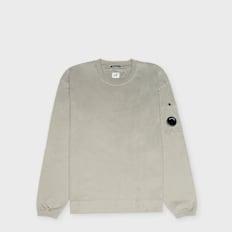 C. P. Company 30/2 Mercerized Jersey Twisted Longsleeve Grau