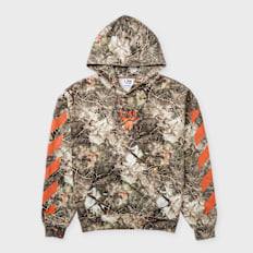 L/AB c/o Off-White Camo Printed Diag Hoodie camouflage