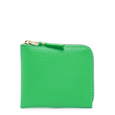 Comme des Garcons Wallet Classic Leather Line Grün