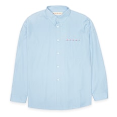 Marni TEE-SHIRT graphite sombre/black blue