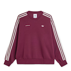 adidas Originals x Sporty & Rich Wmns Collegiate Pack Sweatshirt rouge