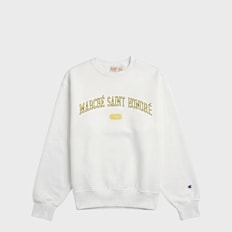 Champion Marche Saint Honoré Crewneck blanc