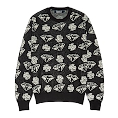 Billionaire Boys Club Diamonds & Dollars Knit Jumper noir