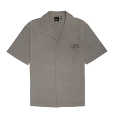 Daily Paper Chain Stitch Shortsleeve Shirt grau
