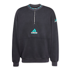 adidas Originals EQT Fleece Halfzip Sweatshirt schwarz