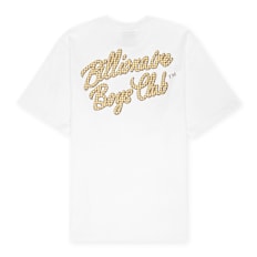 Billionaire Boys Club Script Logo T-Shirt white weiß