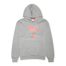 Jordan M J Paris City Hbr Flc Po carbon heather grey