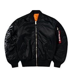 No Problemo x Alpha Industries No War MA-1 Jacket black