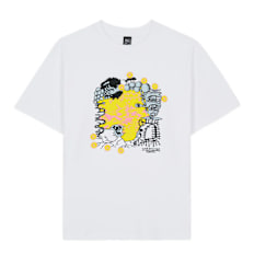 Brain Dead Euphoria T-Shirt weiß