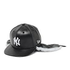 New Era IMG Faux Fur Dogear 59fifty New York Yankees black