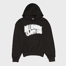 Billionaire Boys Club&nbsp; Distorted Arch Logo Oversized Popover Hood noir