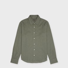 _J.L-A.L_ Triple Collar Shirt vert