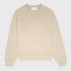 AMI PARIS&nbsp; Small Embossed ADC Sweatshirt beige