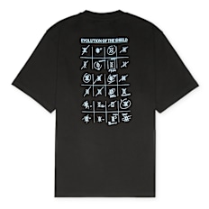 Daily Paper Shield Evolution Short Sleeve Tee black