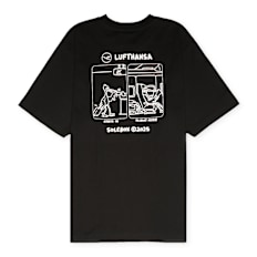 solebox x Lufthansa T-Shirt Gate noir