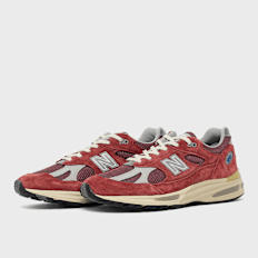New Balance U991RS2 Made in UK 991V2 Vintage Sports Red