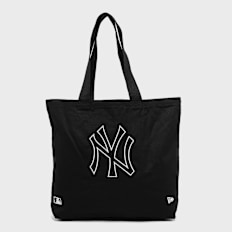 New Era MLB Light Canvas Tote Bag New York Yankees black