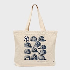 New Era MLB New York Yankees Cap Graphic Tote Bag beige