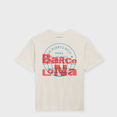 adidas Originals x Bad Bunny Barcelona Merch Tee beige