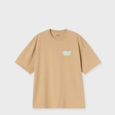 Carhartt WIP S/S Luggage Label T-Shirt braun