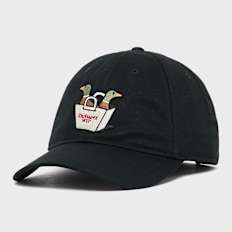 Carhartt WIP Bumper Sticker Cap schwarz