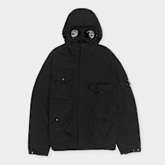 C. P. Company Nylon Goggle Jacket Schwarz