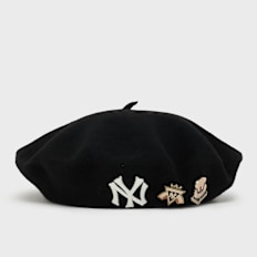 New Era MLB Cooperstown Pin New York Yankees Beret noir