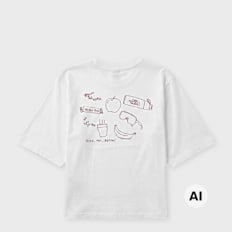 The North Face Wmns Hike Picnic Boxy Short-Sleeve Graphic T-Shirt Weiss