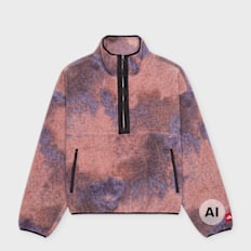 The North Face Red Box Printe Half Zip Fleece camouflage