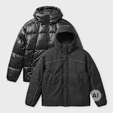 The North Face DryVent Reversible Down Jacket black