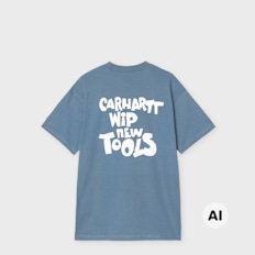 Carhartt WIP S/S Cutout T-Shirt blauw