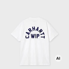 Carhartt WIP S/S Arch Script T-Shirt wit