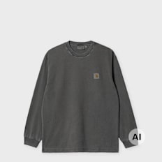 Carhartt WIP L/S Vista T-Shirt grey
