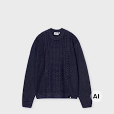 Carhartt WIP Caster Knit Sweater blau