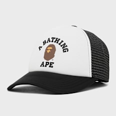 A Bathing Ape College Mesh Cap black Undefined Color