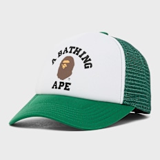 A Bathing Ape College Mesh Cap grün
