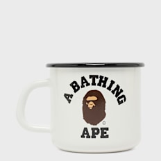 A Bathing Ape&nbsp; Enamel Mug blanc
