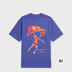 Jordan Brooklyn Graphic T-Shirt Lila
