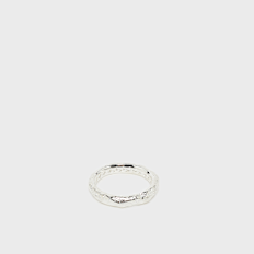 TwoJeys Organic Ring Small silver